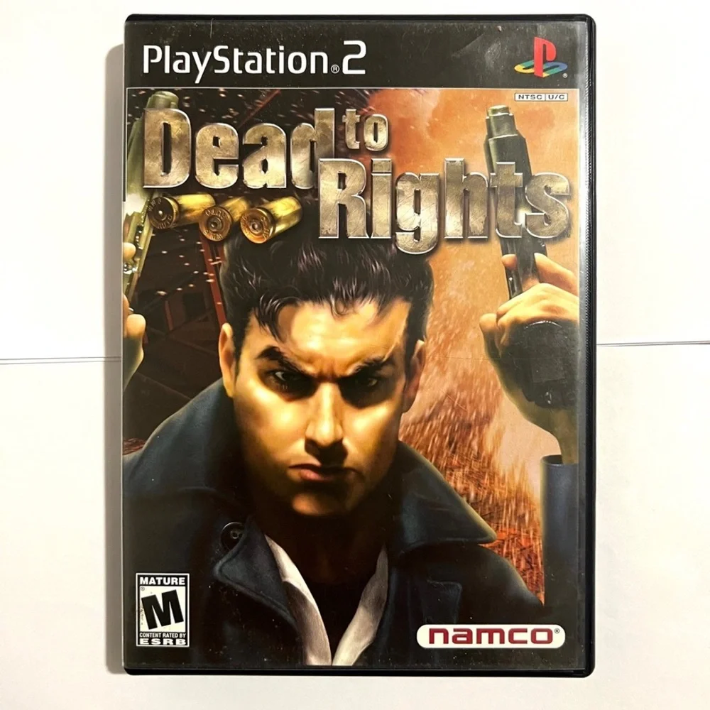 Dead to Rights (Sony PlayStation 2, 2002) PS2 Tested No Manual.